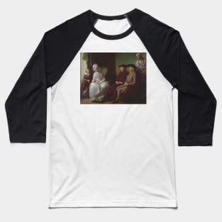 The Artist and His Family by Benjamin West Baseball T-Shirt